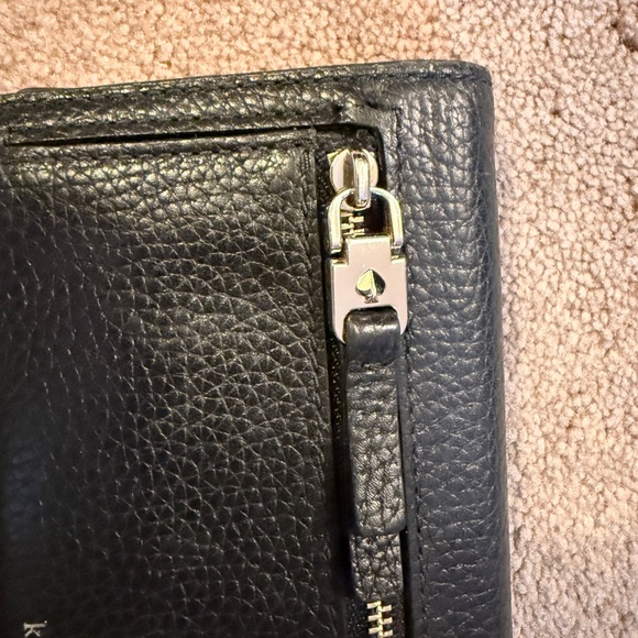 Kate Spade Black Leather Wallet - Picture 10 of 11
